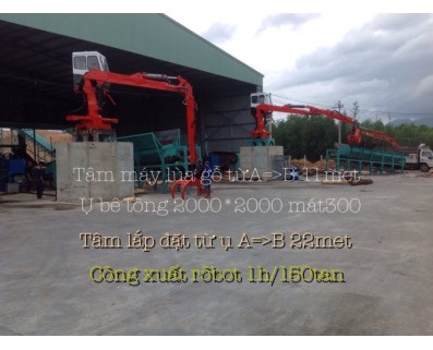 Robot gắp gỗ tự động